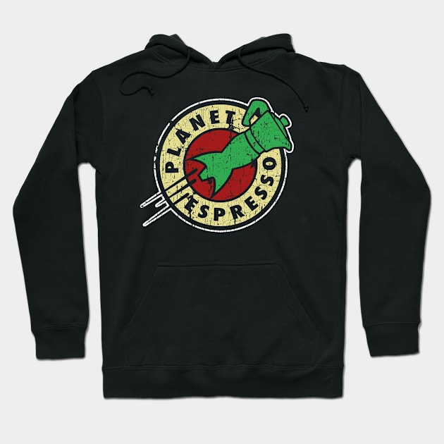 Planet Espresso Hoodie by WizzKid